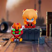 ✨Genuine New Century Evangelion Cute Mini Sit Series Blind Box - EVA Anime Figure Collectible✨