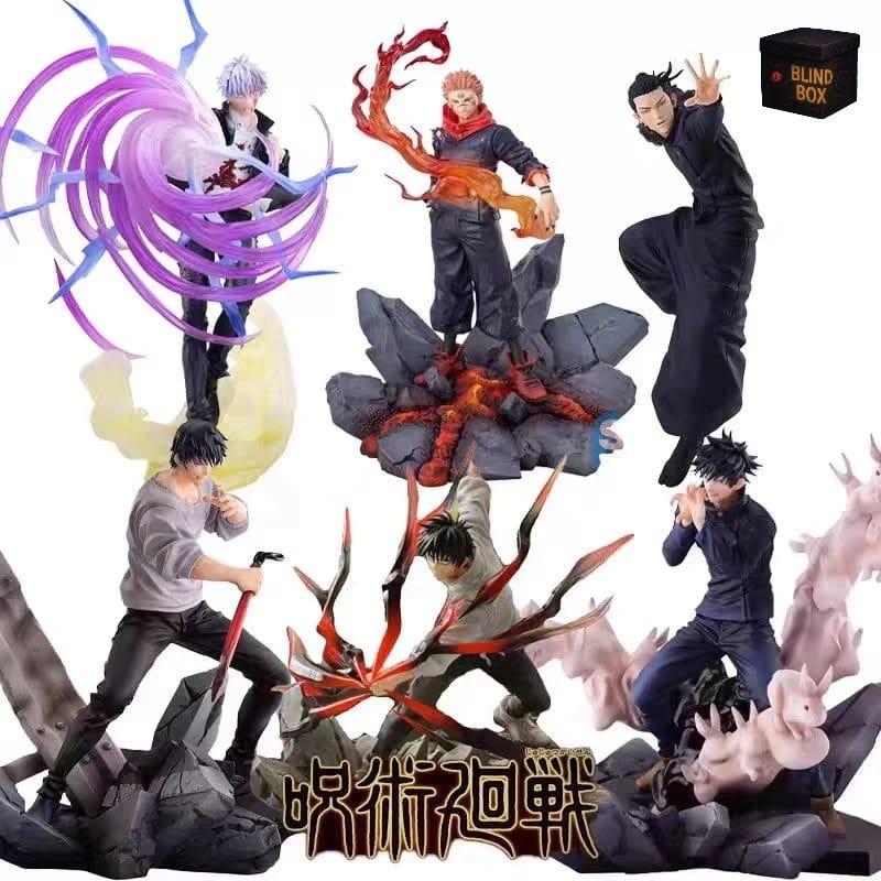 🔥Jujutsu Kaisen Blind Box Anime Collectible Figures - Mystery Suprise Box!