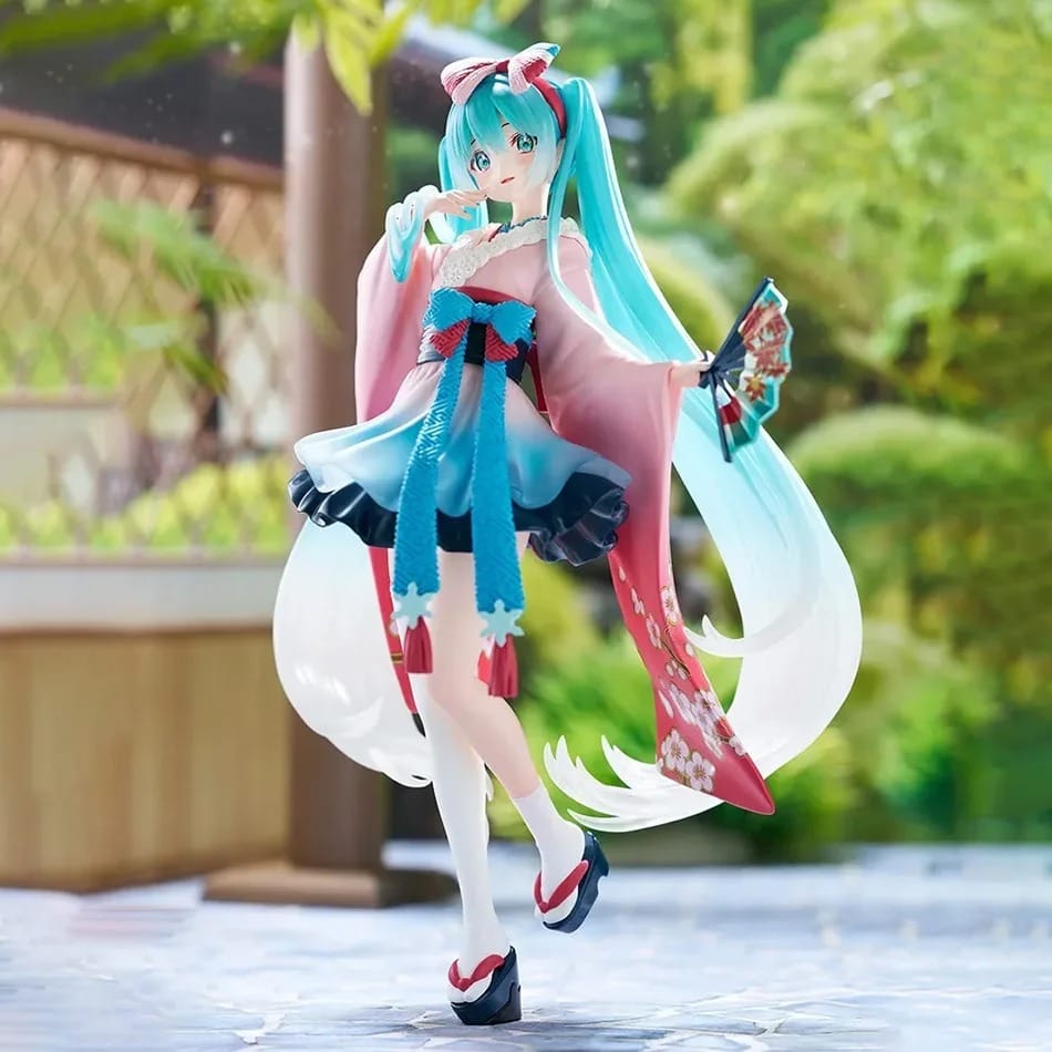 20cm Fashion Hatsune Miku Kimono Figure – Kawaii Anime PVC Collectible