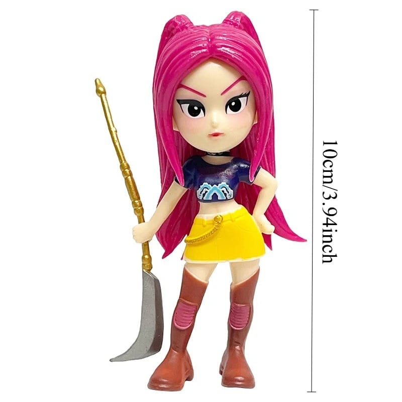 6PCS K-Pop Demon Hunters Anime Figure Set