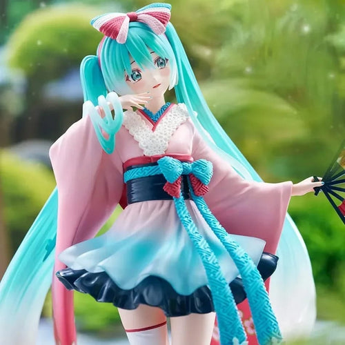 20cm Fashion Hatsune Miku Kimono Figure – Kawaii Anime PVC Collectible