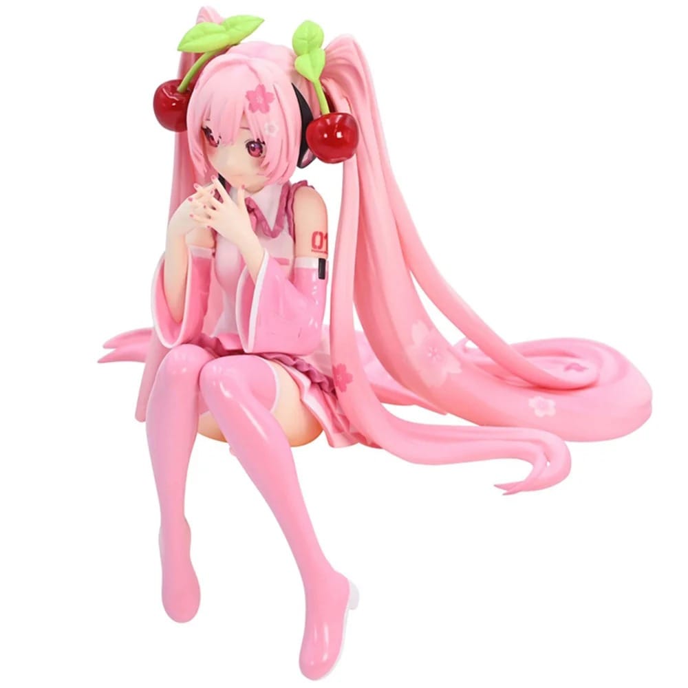 Hatsune Miku Cherry Blossom Elegance Figure – Pink Dress Edition