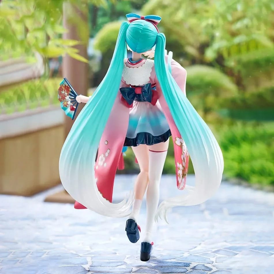 20cm Fashion Hatsune Miku Kimono Figure – Kawaii Anime PVC Collectible