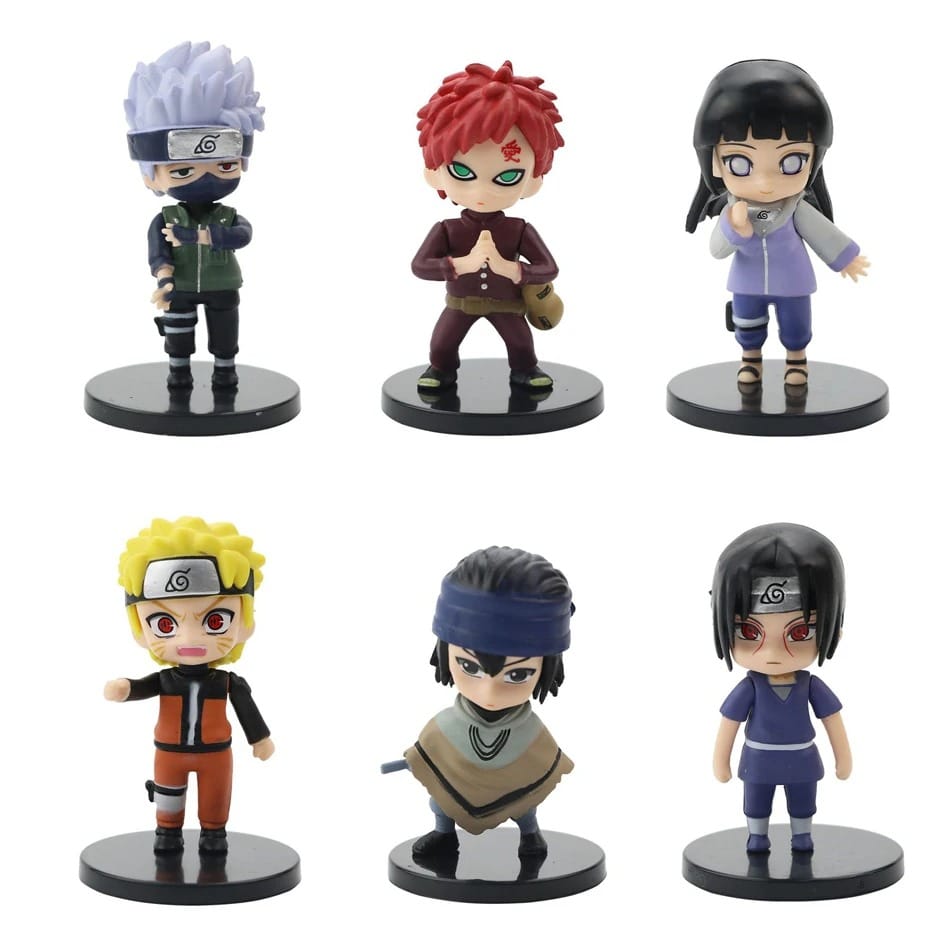 🔥Hot Naruto Shippuden Q Version Anime Figure Set - 12pcs Collectible Figures